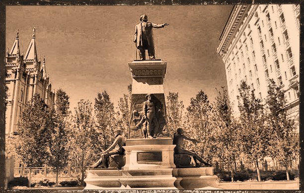 Brigham Young Monument - Temple Square