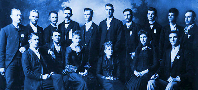 Brigham Young Academy HS Graduation Class 1891
