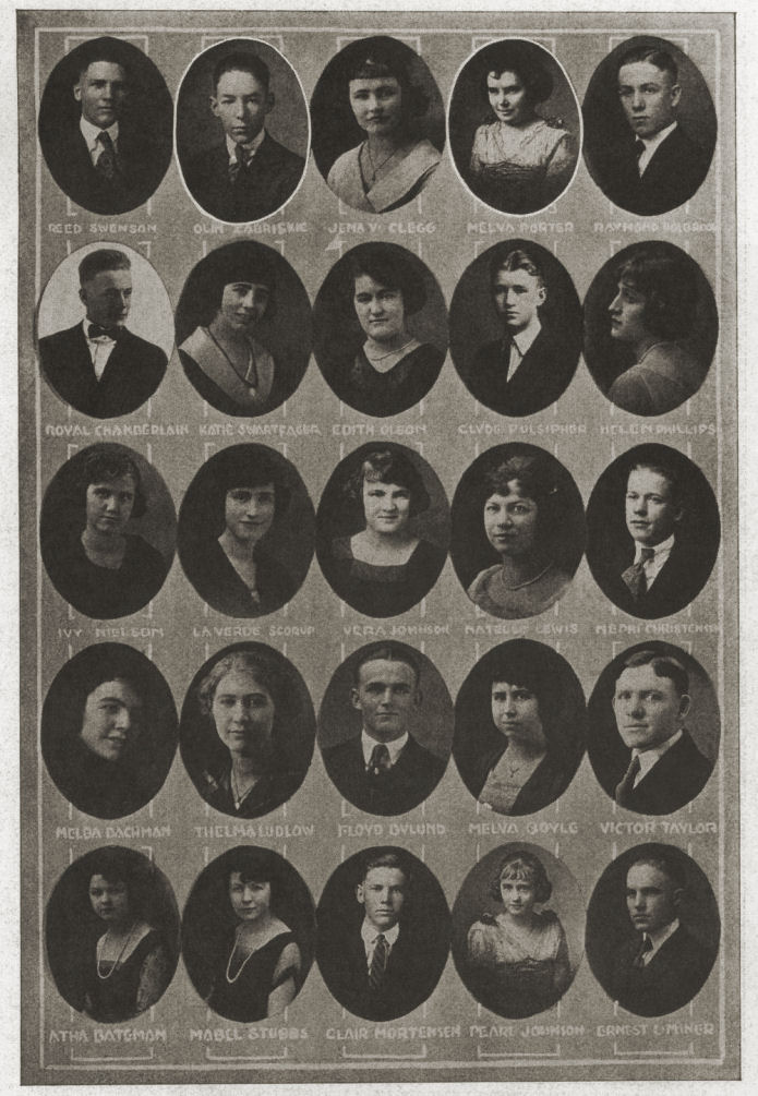 Class of 1921, Brigham Young High School