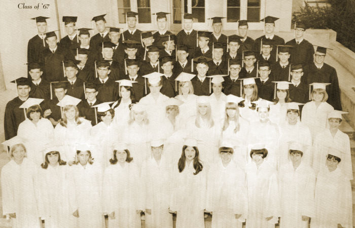 BYH Class of 1967 Graduation Photo