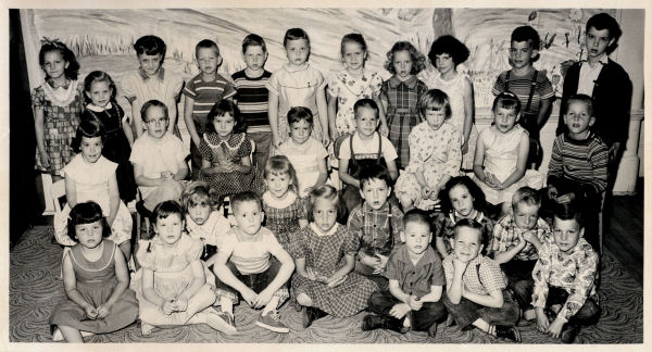 The BYH Class of 1969 in Kindergarten, 1956-1957