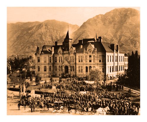 1900 Brigham Young Academy Founder's Day Photo