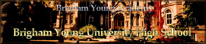 Brigham Young High Banner No. 25 - 150