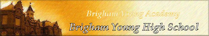 Brigham Young High Banner No. 28- 122