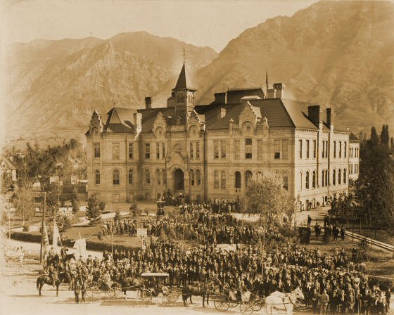 Brigham Young Academy 1900 Founders Day