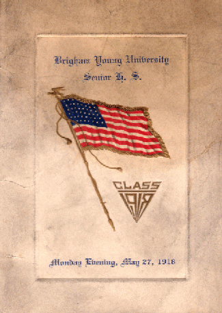 BYH Class of 1918 Graduation Program 1