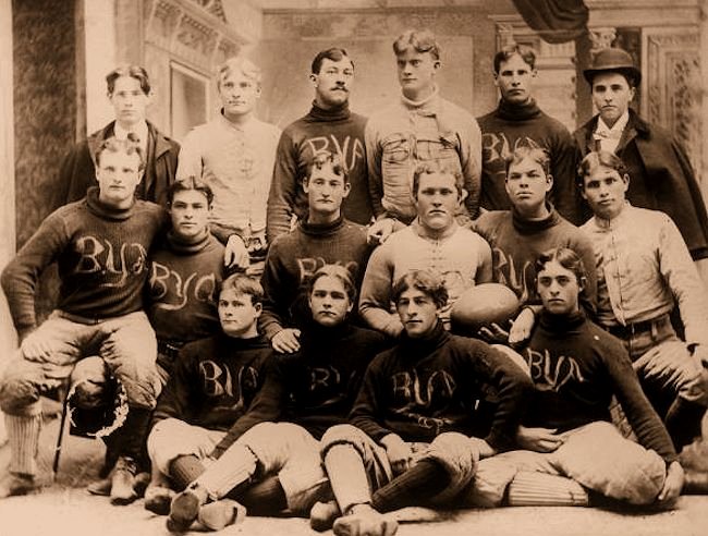 Brigham Young Academy's First Football Team -